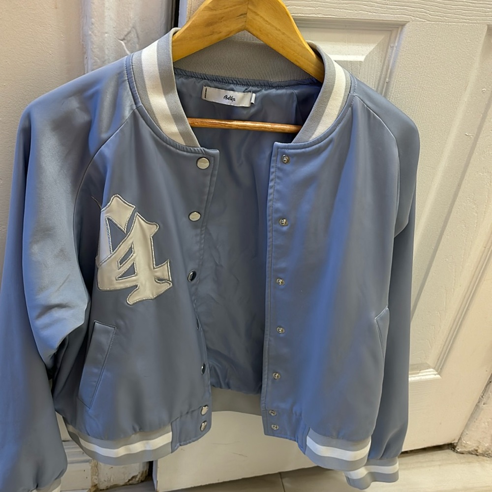 Blue racer jacket